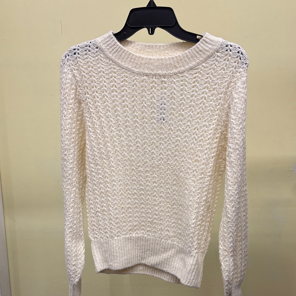 Marine Layer Cream Knit Women's Sweater